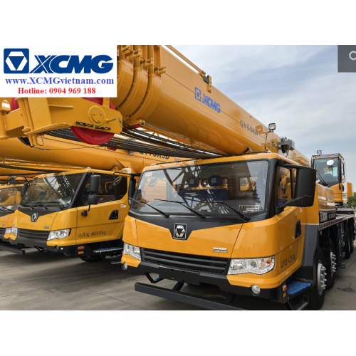 Xe cẩu bánh lốp XCMG QY50KD 